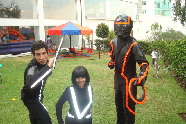 QUORRA, SAM Y CLU TRON